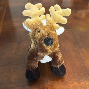 no code GANZ Webkinz Reindeer  HM137 Stuffed Animal Toy Plush